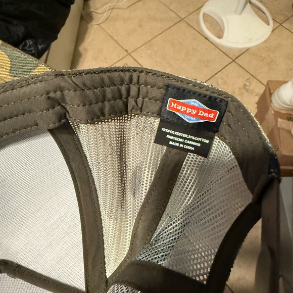 Happy Dad Camo Trucker Hat - Picture 3 of 3